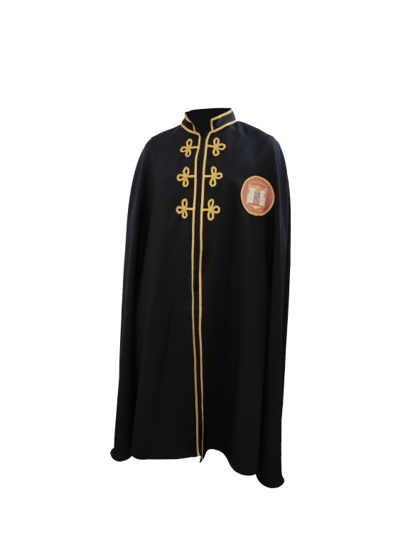 Mantello sagomato per confraternite